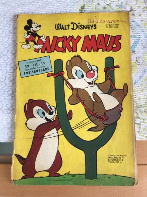 Micky Maus Heft 1959 - Nr. 26