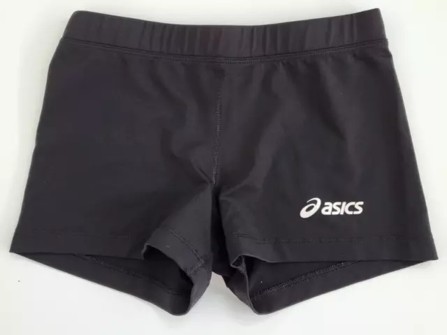 ASICS Women Size X-Small 2 inch Bike Shorts Black