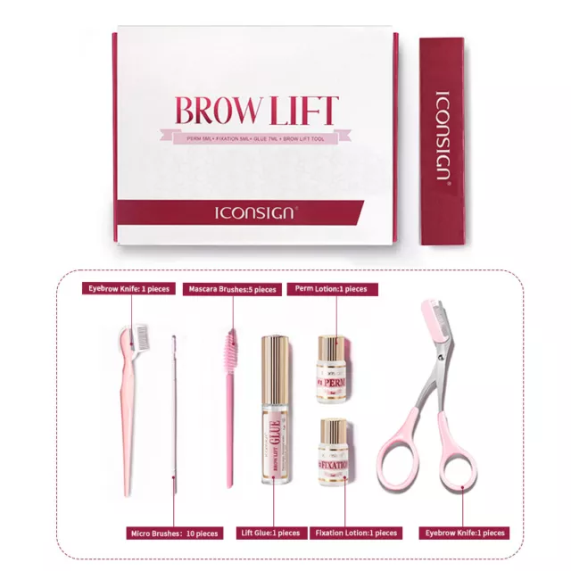 DIY Brow Lamination Eyebrow Kit 45-60 Days ICONSIGN Professional Beauty Makeup T