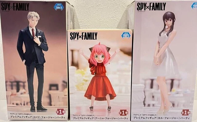 Spy X Family Anya Forger, Loid Forger, Yor Forger Figuarts Mini