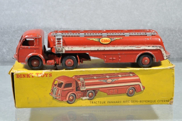 DINKY TOYS PANHARD et Semi-remorque SNCF 575 jantes concaves Stock