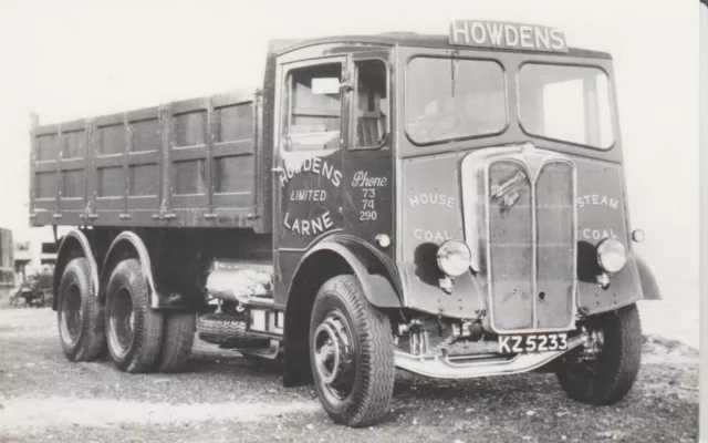 Photo, AEC Tipper, Howdens Ltd, Larne, ( IRE )