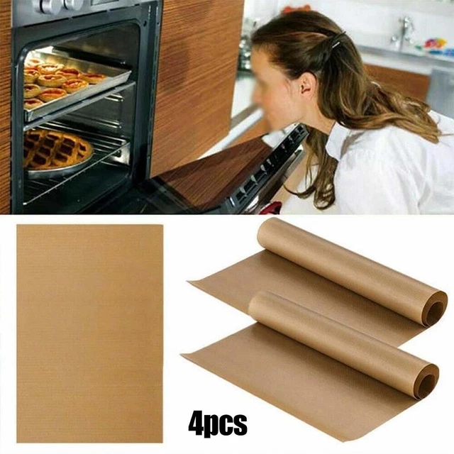 Bake-O-Glide Foglio Forno Antiaderente Riutilizzabile, 450 Mm, Resistente Al Calore 260°C, Tagliabile A Misura, Nero