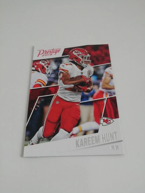 Kareem Hunt Kansas City Chiefs 2018 Prestige #160 NFL Trading Card