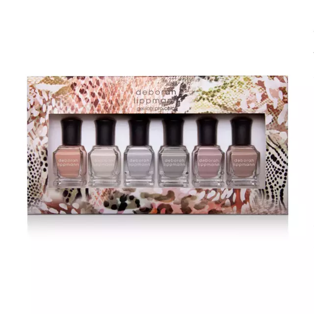 Deborah Lippmann Gel-Like Nail Polish | Wild Safari Neutral Collection, set of 6