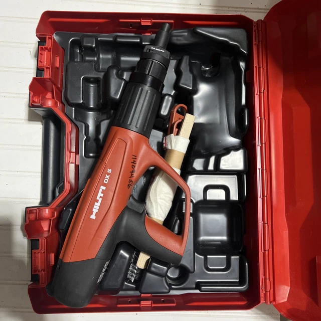 HILTI DX 5 Kit Fully Automatic Powder Actuated Tool 500.00 PicClick