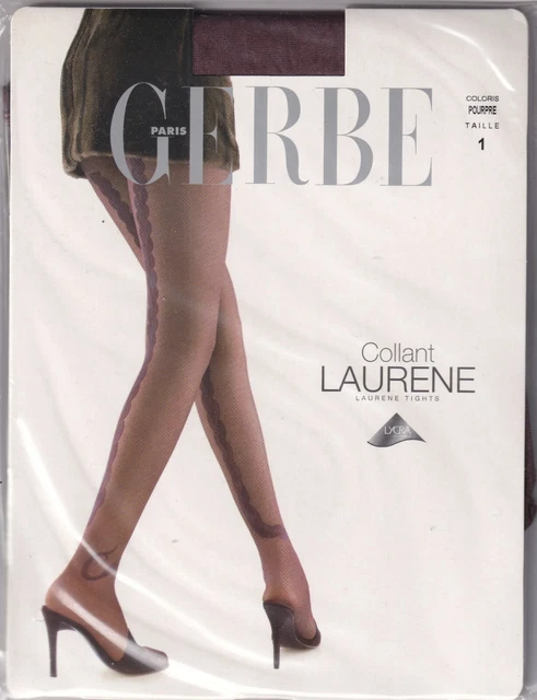 Collant Fantaisie Gerbe Intrigant Coloris Dune - Taille 3 - 9½ - 20 Deniers - Neuf Avec étiquettes