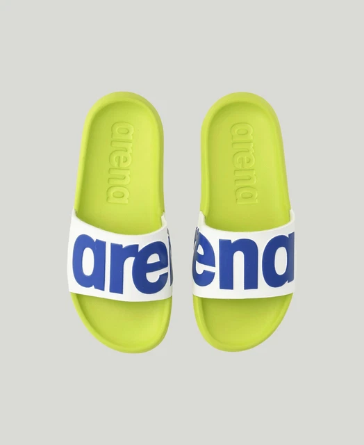 ARENA CIABATTE A FASCIA Bambino Bambina Spiaggia Piscina Nuoto Mare Verde Lime