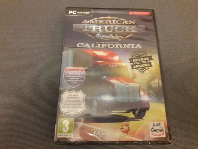 Jeu PC American Truck Simulator California COMPLET - Bon état, Boîtier Inclus
