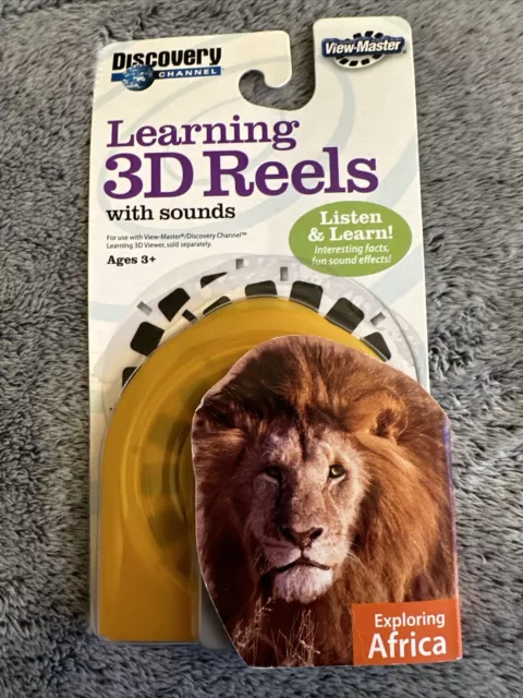 VIEW MASTER REELS Learning 3D W/Sound Listen And Learn Discovery Channel  NIP $19.99 - PicClick