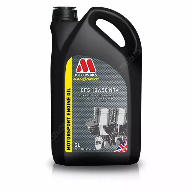 7675GMB – Millers Oils CFS 10w50 NT Plus + 5l