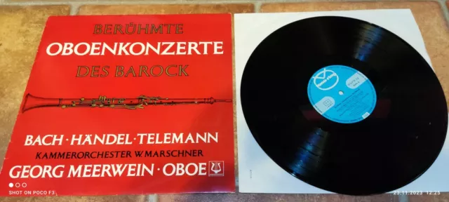 Berühmte Oboenkonzerte des Barock - Bach- Händel - Telemann- Georg Meerwein