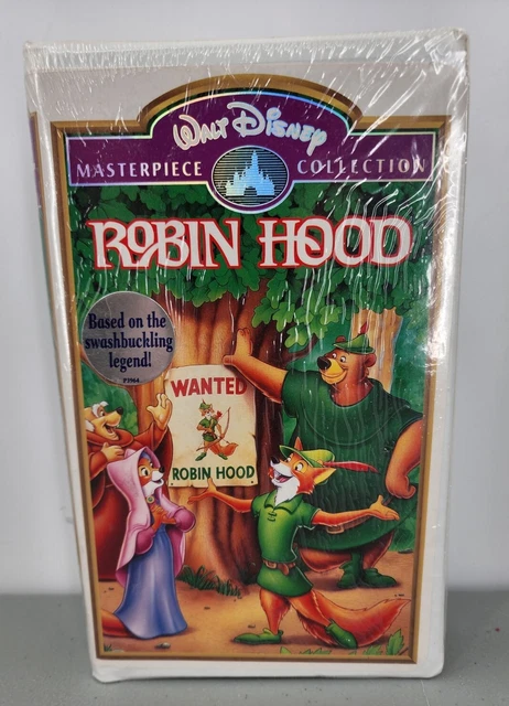 ROBIN HOOD WALT Disney Classics Masterpiece Collection VHS 1991 Factory robin-hood-walt-disney-classics-masterpiece-collection-vhs-1991-factory