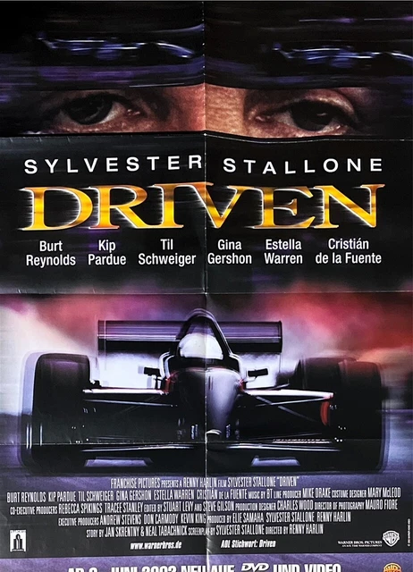 ORIGINAL FILMPLAKAT - Sylvester Stallone - Driven - Til Schweiger ...