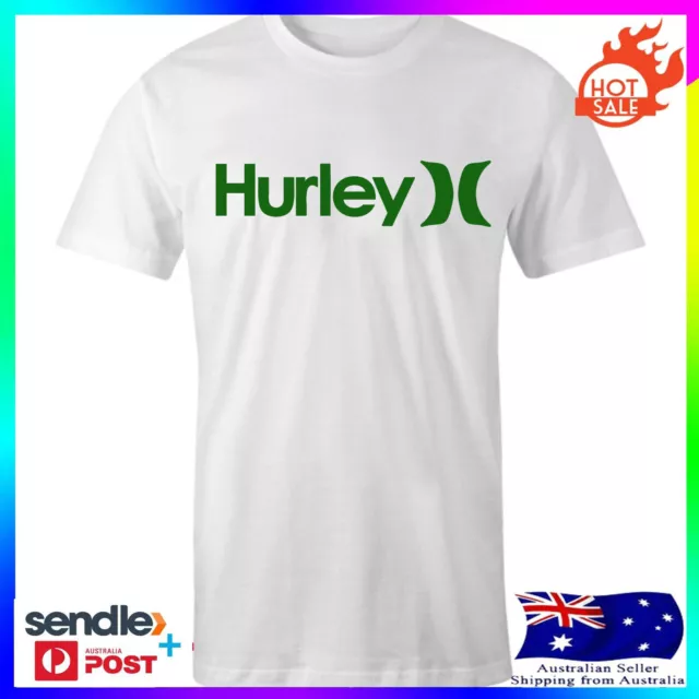 HURLEY Adults Mens Boys Teens Unisex Cotton T shirt Tee Top Gift All SIZES 2