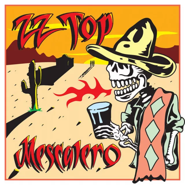 " ZZ Top Mescalero " album Cover POSTER