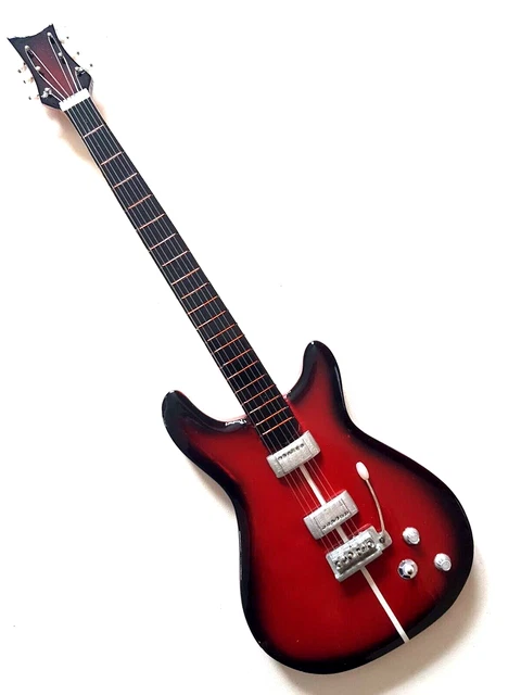 GUITARE MINIATURE - FAIT MAIN - 25cm - En bois - Finition de qualité #07