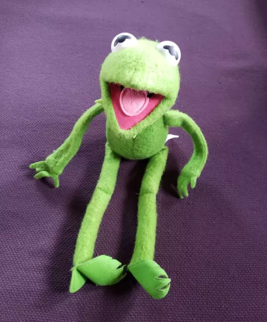 Vintage 1976 KERMIT THE FROG Plush Doll Jim Henson Muppets #850 with Tag