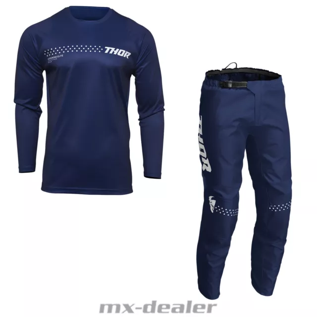 Thor MX Sector Minimal Marine Traverser Jersey Pantalon Combo Enduro Quad