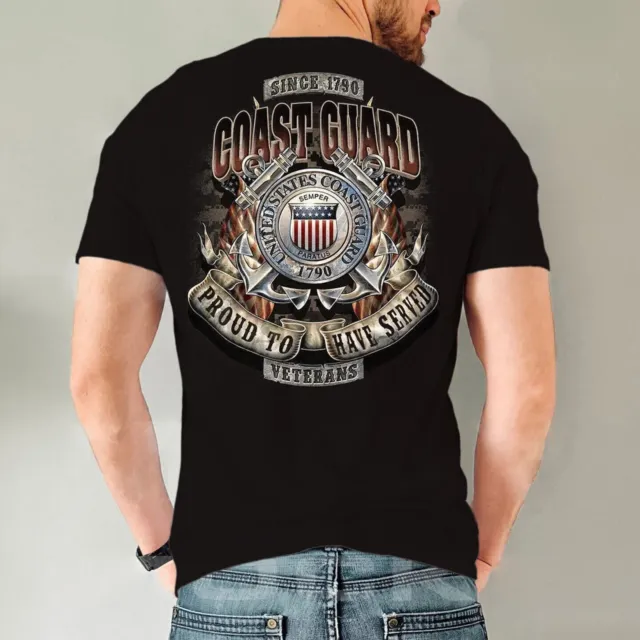 Veteran Father Day Shirt Coast Guard Veteran Gift For Dad America Honor Proud Us