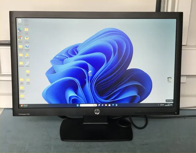 HP ProDisplay P221 22" Full HD 1080p Widescreen LED Monitor, DVI-D, VGA
