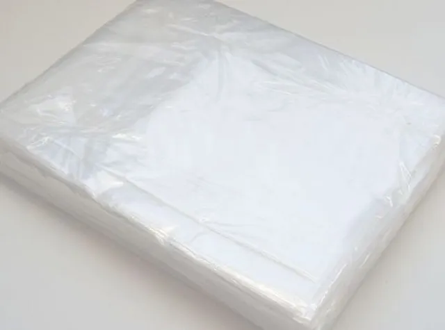 10000 sacchetti di plastica in politene trasparente 4 x 6 pollici per uso alimentare 250 spessore