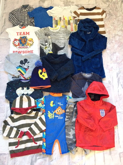 Boys Clothes Bundle 2-3 Years Jacket Jumpers Jogger Hoodie Next H&M Etc