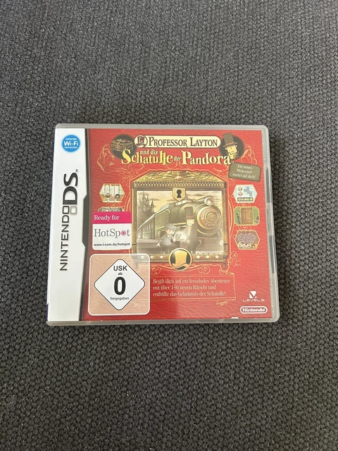 Nintendo Ds Professor Layton Und Die Schatulle Der Pandora Lösung PROFESSOR LAYTON SCHATULLE DER PANDORA Nintendo DS EUR 9,50 - PicClick DE
