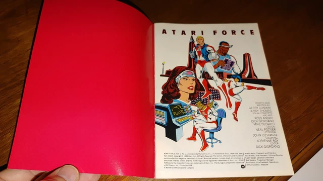 Atari 2600 Atari Force # 2 DC Comics Mini Comic Book (Vintage 1982) Gerry Conway 3