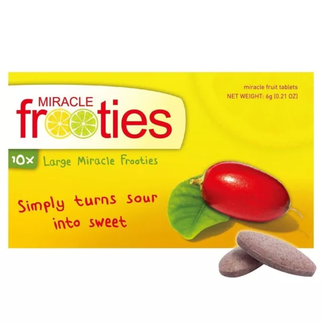 Miracle Fruit Tablets Miracle Frooties Large XL - Double Strength & Last Longer