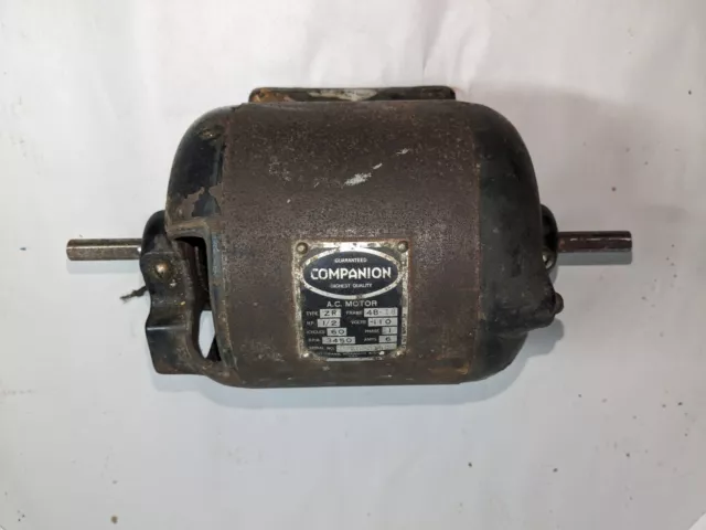 Sears Roebuck Craftsman 1/2 hp, 3450 rpm ZR type General Purpose A. C. Motor