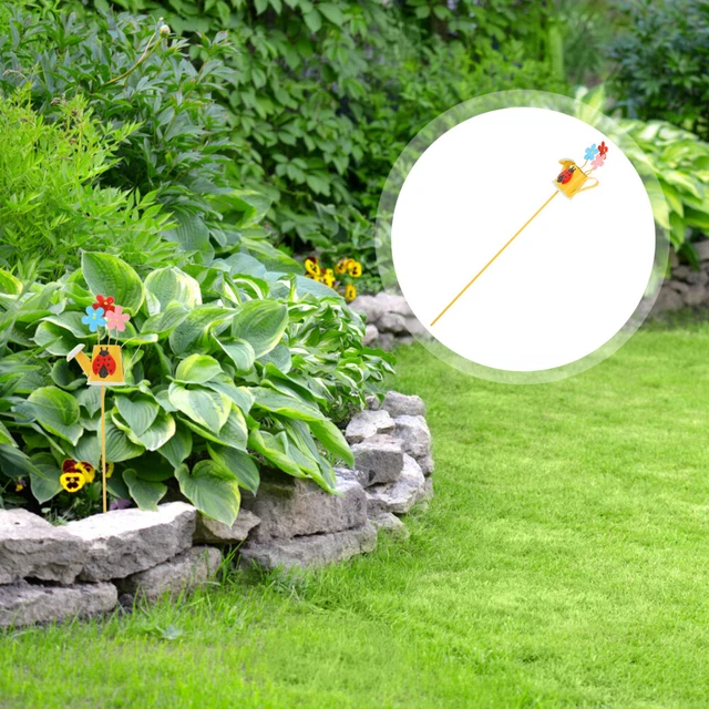 Hängender Blumenhalter Schwarz - Metall Pflanzenständer Für Balkon & Garten