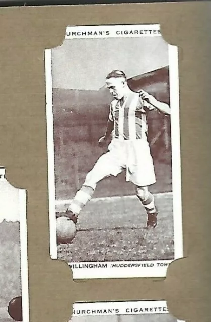 K.Willingham, Huddersfield Town FC Churchmans Zigarettenkarte 1939