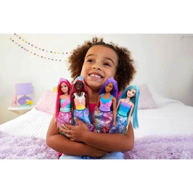 Mattel Barbie dreamtopia bambola bambina principesse articolate assortite HGR13 3