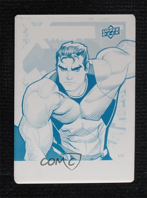 2017 Upper Deck Marvel Annual Printing Plate Cyan 1/1 Beast #60