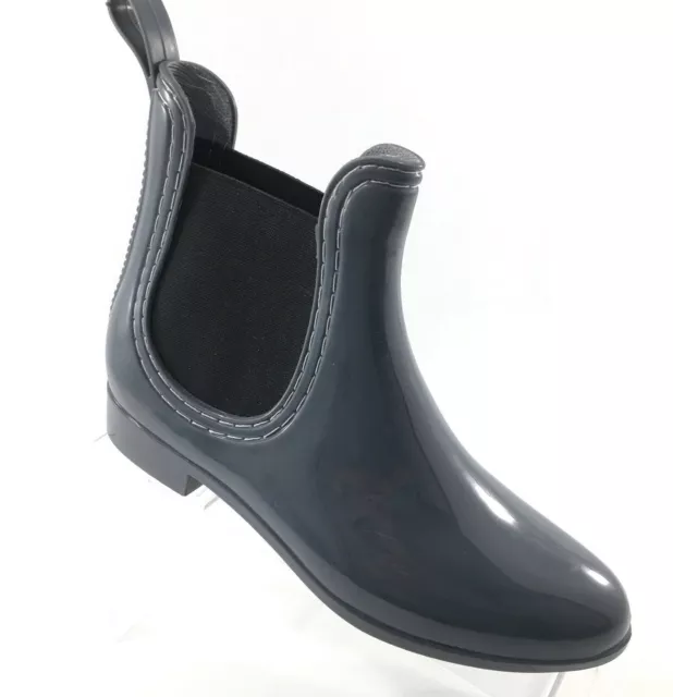 Rain Boot Report Womens Slicker2 Grey Size 8 Excellent Condition Sure Step Grid