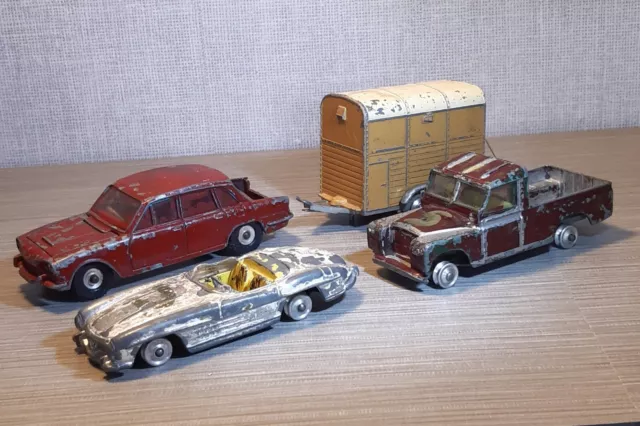 Scrapyard Dinky And Corgi. All Vintage Originals.