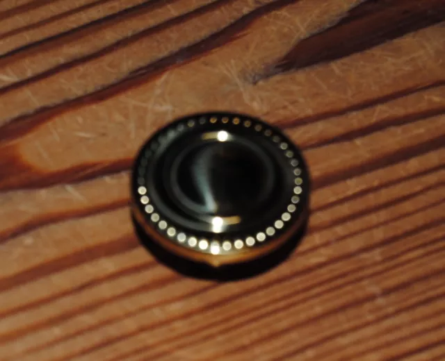 Bouton d'armoire en laiton massif poli tiroir porte traction matériel neuf perles 2