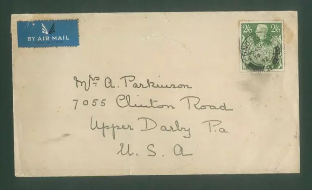 GB - 1942 Air Mail Cover to USA