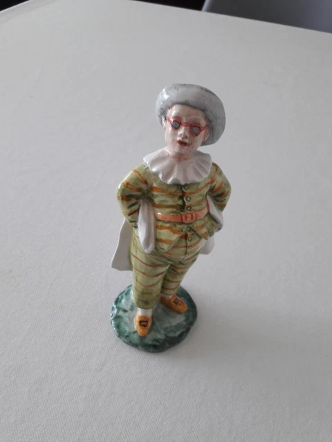 Figurine Porcelaine Brighella Venise