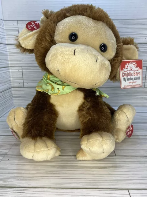 Cuddle barn best sale my monkey marvin