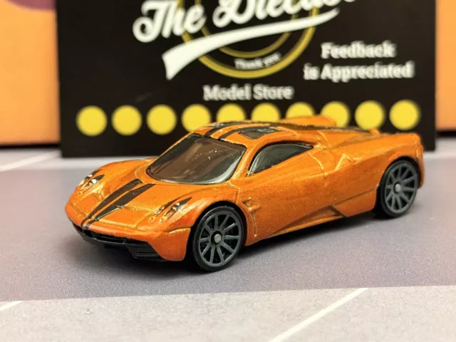 HEISSRÄDER Pagani Huayra Orange NEU LOSE 1:64 Druckguss KOMBINIERPOST