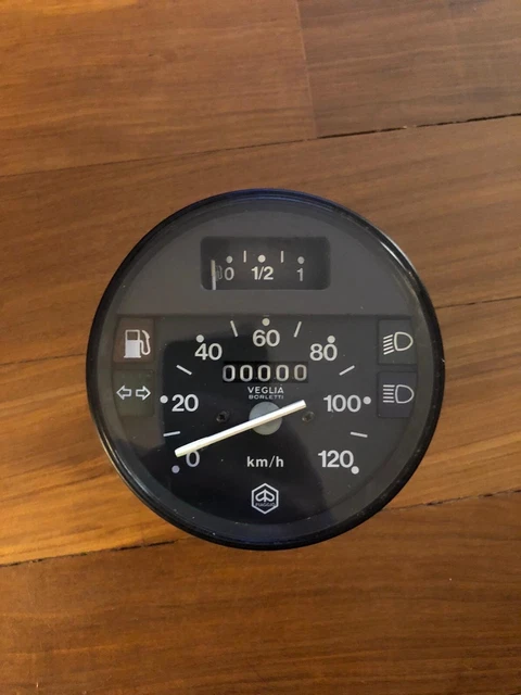 Ghiera Contachilometri Nera Per Vespa PX - Compatibile Con 125, 150, 200 E Modelli Arcobaleno - Foto 6