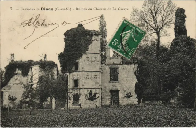CPA AK Env.de Dinan Ruins du Chateau FRANCE (1139437)