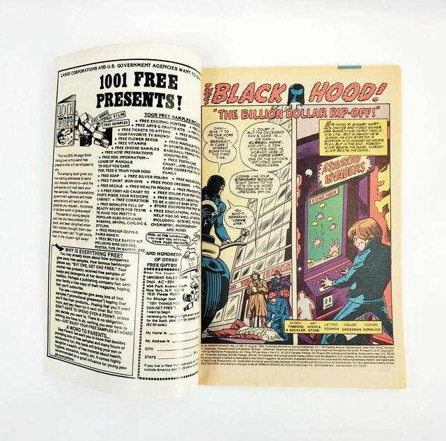 Vintage 1984 Archie Adventure Series Blue Ribbon Comics #11 Copper Age 2