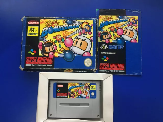 Super Bomberman 2 (Super Nintendo Entertainment System) SNES COMPLETE IN  BOX CIB