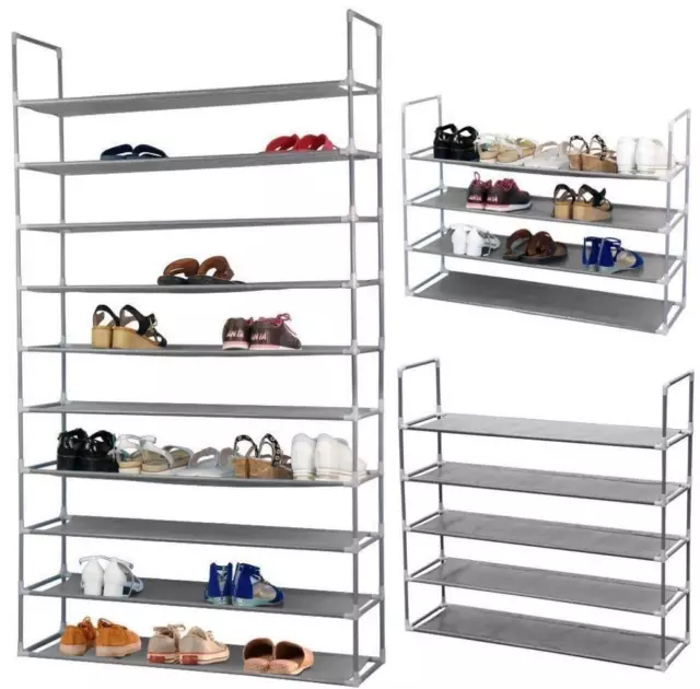 MURVEL Shoe organizer, gray, 5 ½x5 ½x9 ½ - IKEA