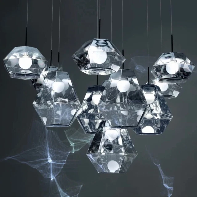 Tom Dixon | Cut Pendant Short in Chrome 3