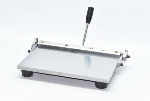 350mm Manual Leather Folding Machine For Leather, PU Sheet Leather Creasing