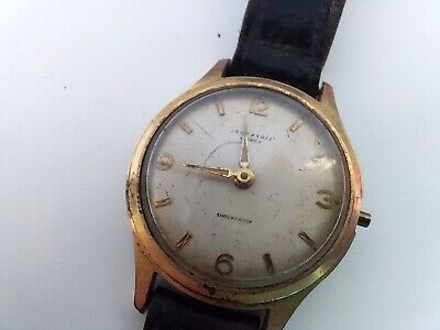 Ingersoll-Rand INGERSOLL Mechanical Watch Movement For Spares/Repair Case & Dial Not Working 
